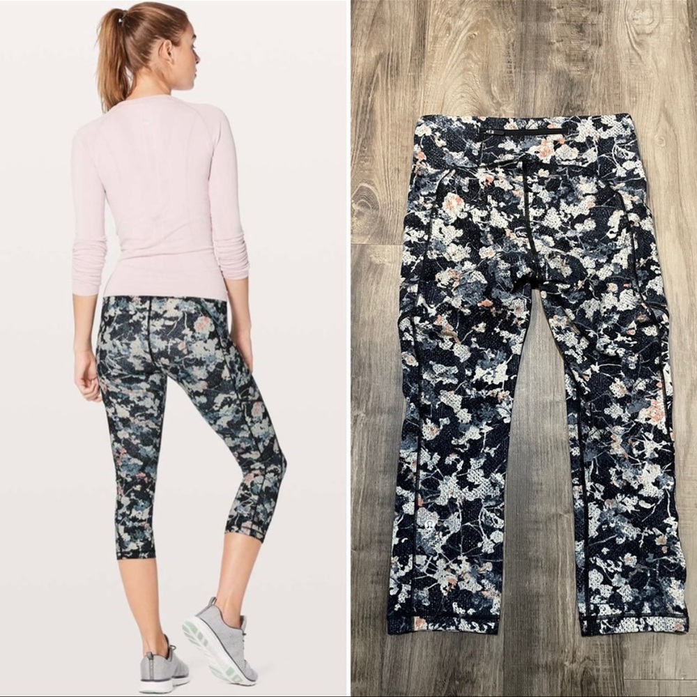 Lululemon crop leggings 6 - Picture 4 of 8